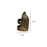 1aaaaaaaaaaaaaFinger Protector Antique Thimble Ring Handworking Needle Thimble Needles Craft DIY Household Sewing Tools Accessories