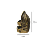 1aaaaaaaaaaaaaFinger Protector Antique Thimble Ring Handworking Needle Thimble Needles Craft DIY Household Sewing Tools Accessories